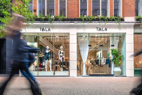 Tala Caranby Street store front